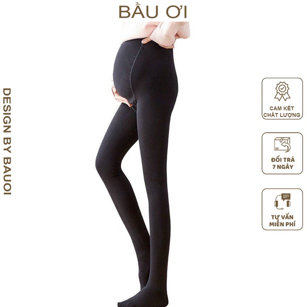 [BAUOI QT01] QUẦN TẤT BẦU LOẠI DÀY VỪA CÓ BÀN ĐẠP VÀ CHUN CHỈNH BỤNG SIÊU CO GIÃN SIÊU DAI VÀ MỊN- QUẦN TẤT BẦU THU ĐÔNG