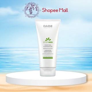 Sữa rửa mặt BABE Stop Akn Purifying Cleansing gel cho da dầu mụn 100ml