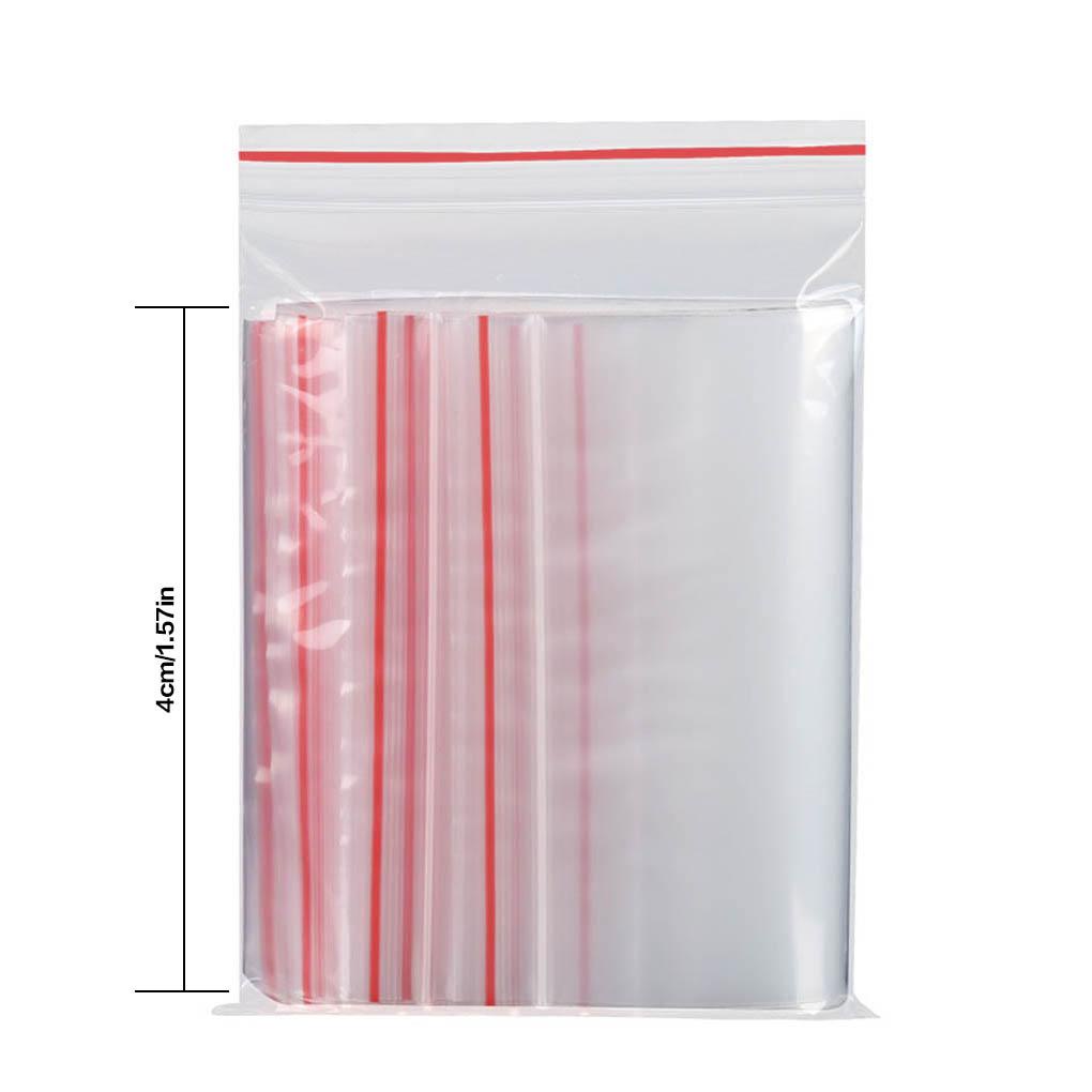 Set 100 Túi Nhựa Dày Dặn Nhiều Kích Cỡ Chống Thấm Nước Bảo Vệ
