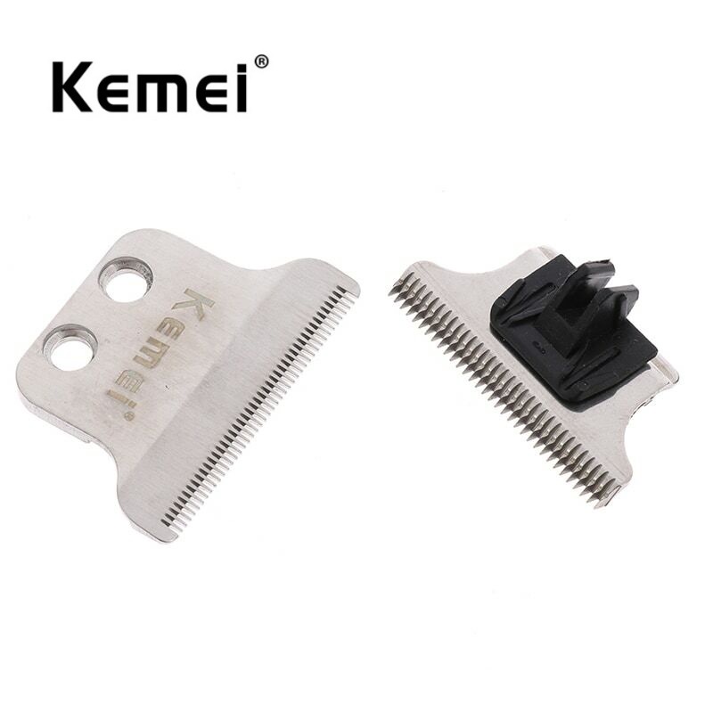 Bộ Lưỡi Bằng Thép Cao Cấp Thay Thế Cho Các Loại Tông Đơ Chấn Viền Kemei KM 5021 - 5027 - 1949