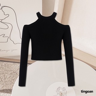 Áo Croptop Cổ Yếm Tay Dài
