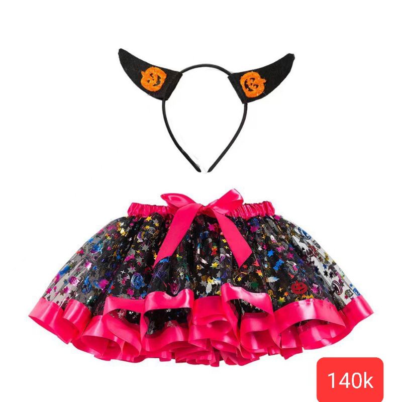 Chân váy Hallowen cho bé