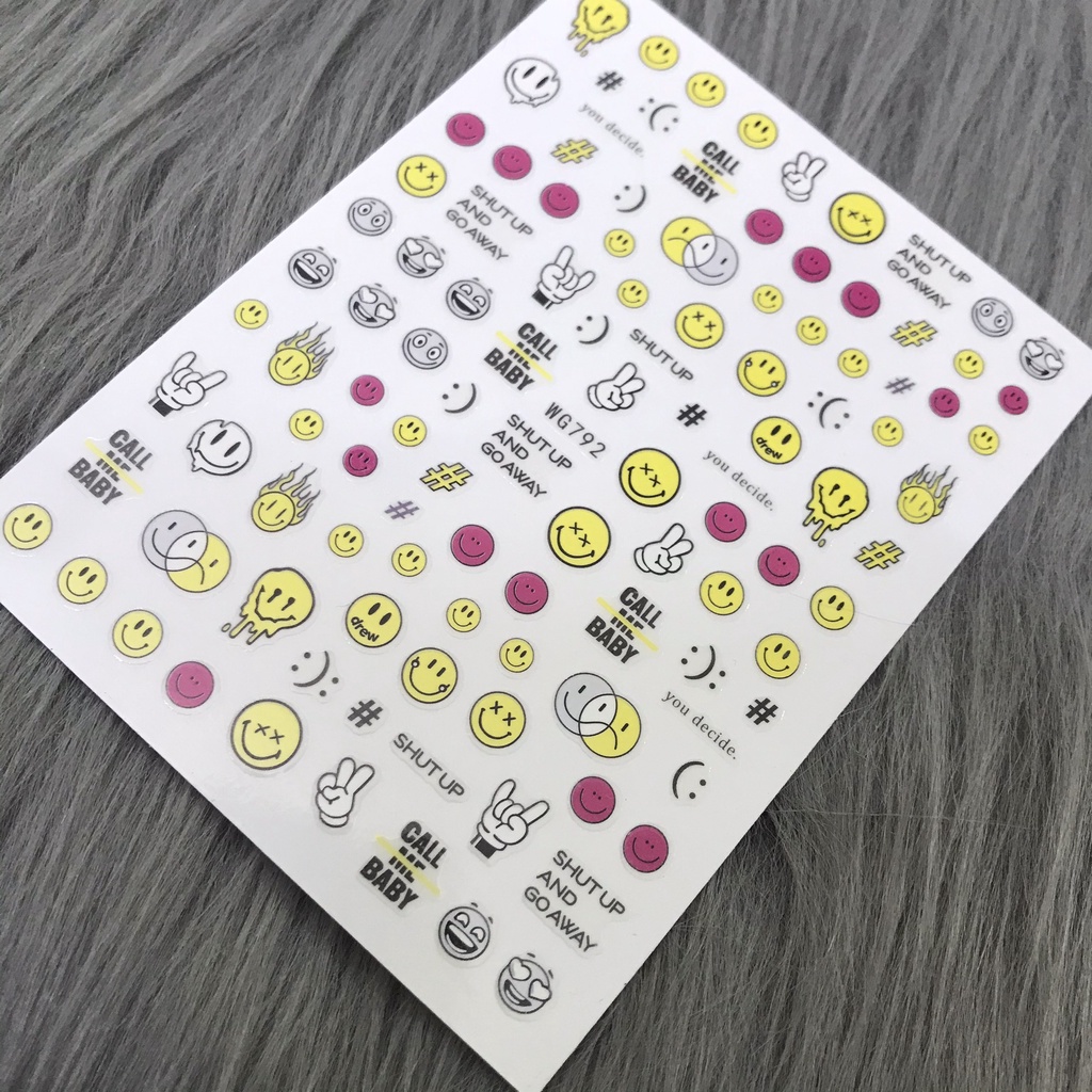 STICKER MẶT CƯỜI ĐÁNG YÊU