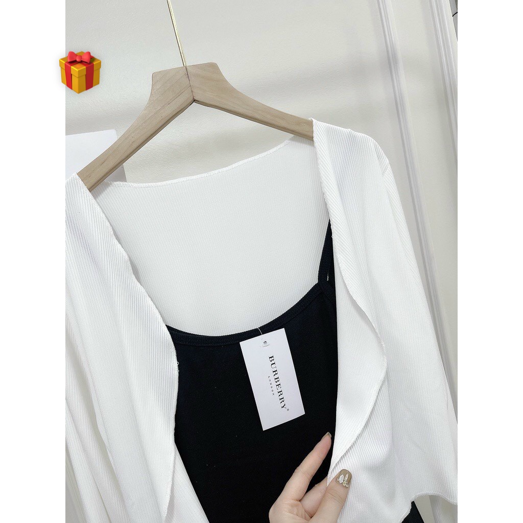 Sét đầm 2 dây dáng dài xòe trơn kèm áo khoác ngoài nhẹ cực hot , chất thun gân mềm mát