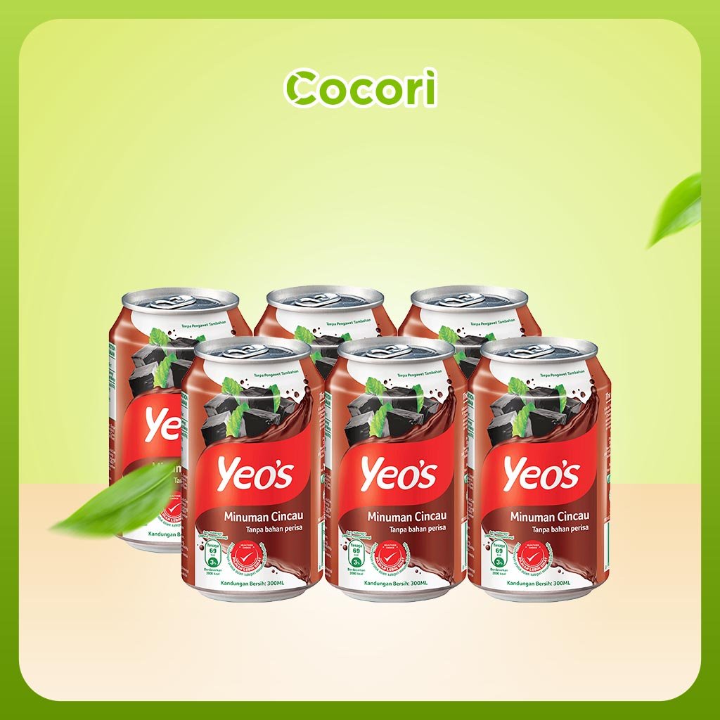 Nước Sương Sáo Yeo's Lốc 6 Lon 300ml Cocori