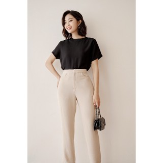 OLV - Quần Basic Baggy in Latte