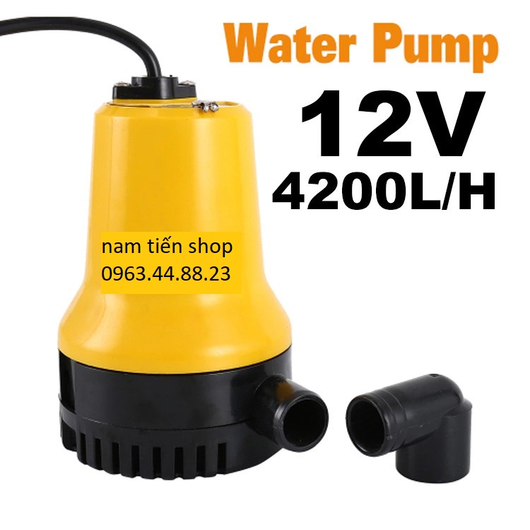 Bơm Chìm Vàng Lớn 12V