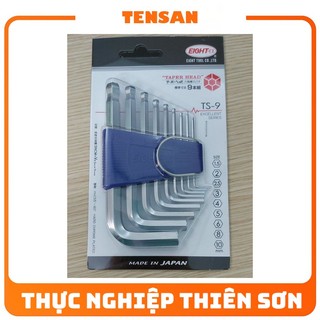 Bộ lục giác EIGHT TS-9 Excellent Series 1.5-10mm (Made in Japan)