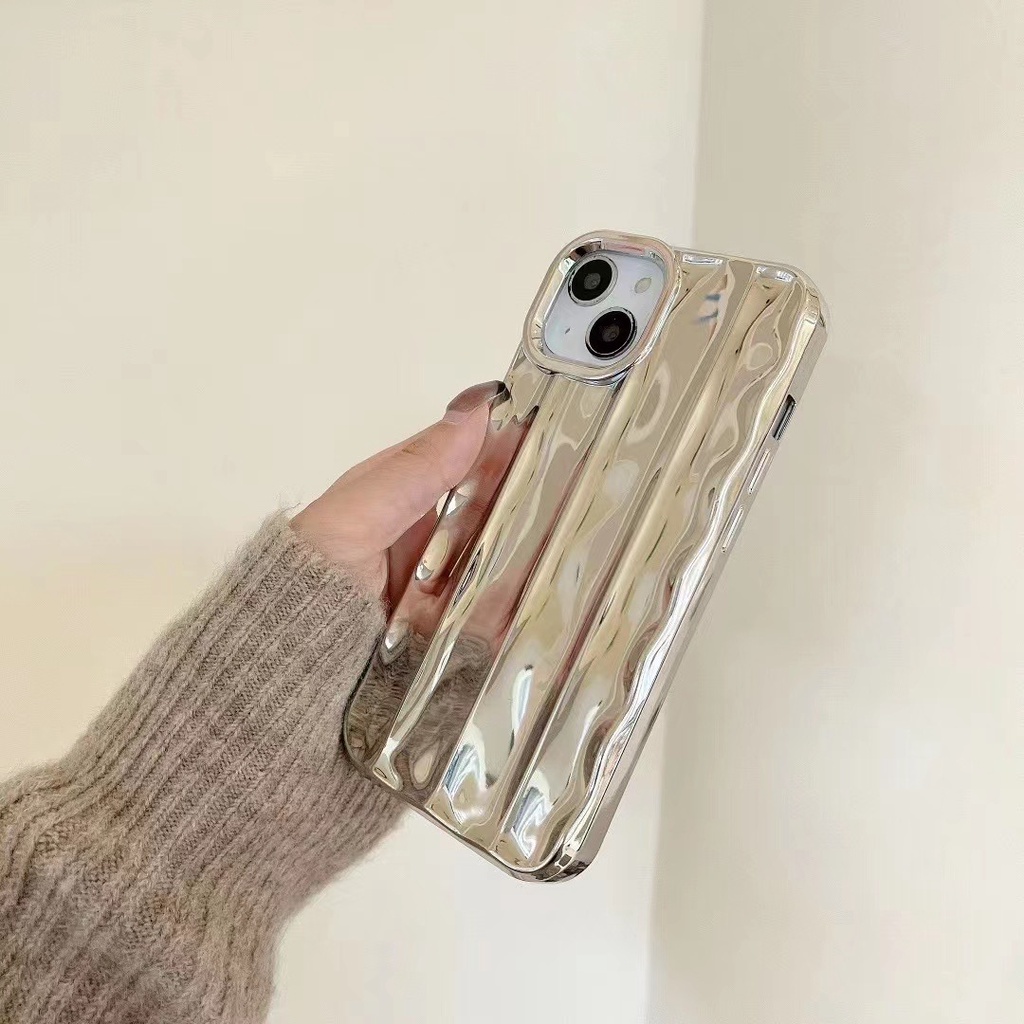 Ốp Điện Thoại tpu Mềm Mạ Điện 3D Thời Trang Cho iphone 14 pro MAX 14 plus 13 pro MAX 12 pro MAX 11 pro MAX X XS XR XS MAX