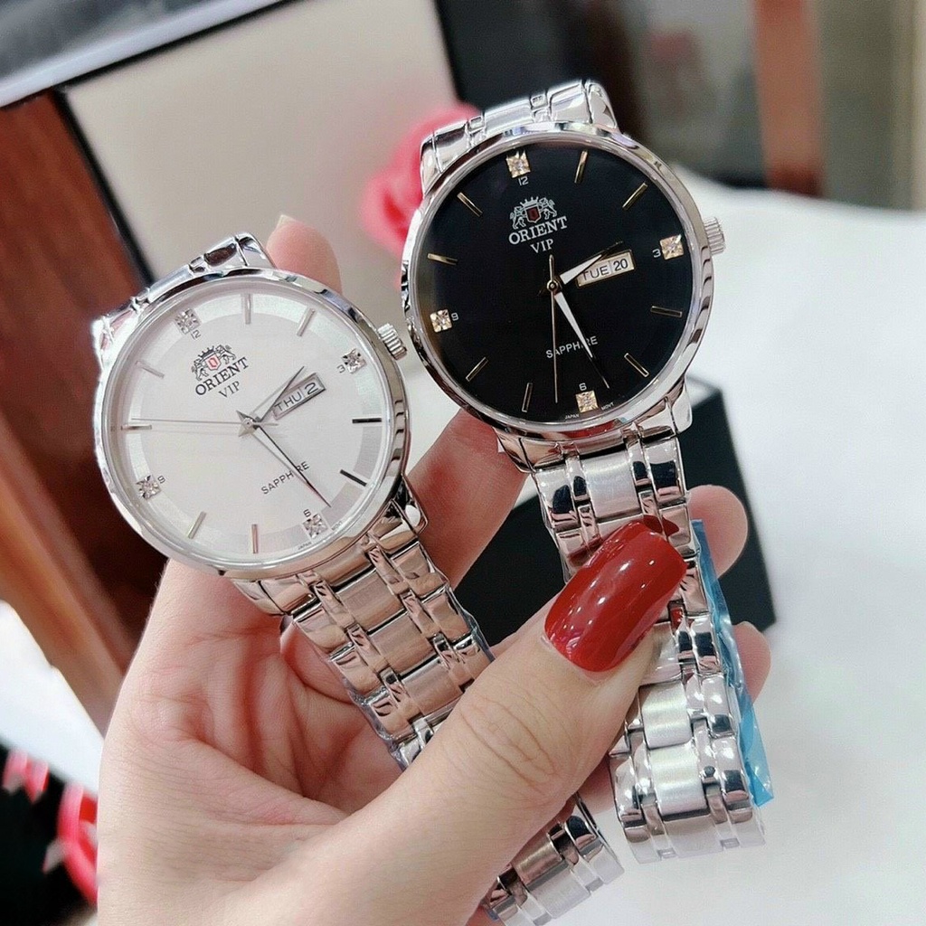 Đồng Hồ Nam Orient, Đồng hồ OR02 Nam, Dây thép đúc cao cấp, chống xước, chống nước thẻ bảo hành 12 tháng