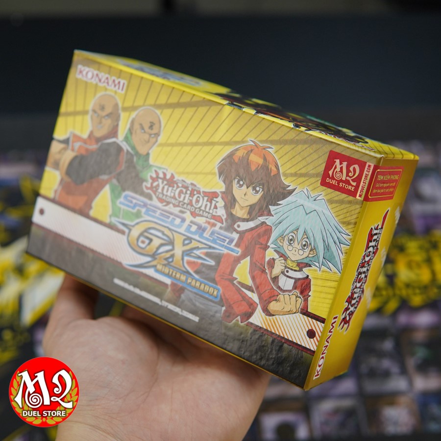 Hộp thẻ bài Yugioh Speed Duel GX: Midterm Paradox - Chính Hãng Konami - Nhập khẩu ANH QUỐC UK
