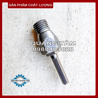 Đầu Chuyển Đổi từ Khoan Chân Kẹp Lục Giác sang Khoan Rút Lõi Bê Tông Ren M22