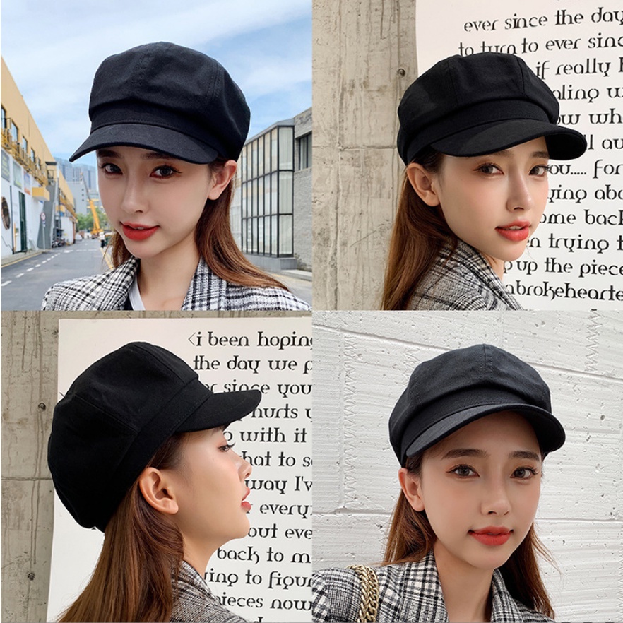 Mũ nồi beret chất liệu kaki hàng loại 1 form dáng đơn  giản thời trang Hàn mới ht0322