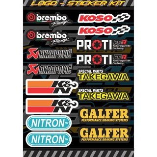 logo sticker dán xe 1