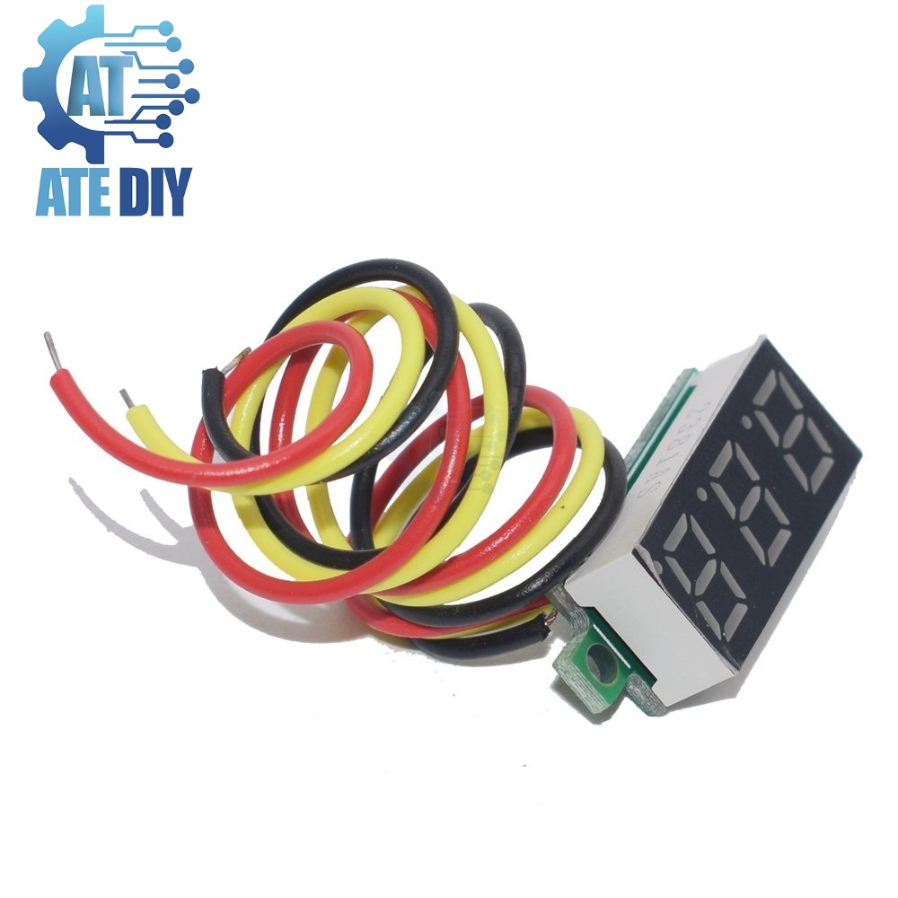 Vôn Kế Kỹ Thuật Số Mini 0.28 Inch 0V-100V