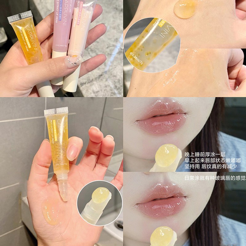 Bộ Son Dưỡng Môi CAPPUVINI Cấp Nước Dưỡng Ẩm Chăm Sóc Môi