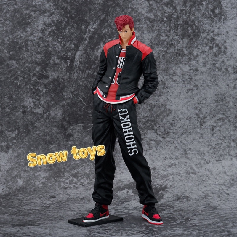 Mô hình Slam Dunk - Mô hình nhân vật Hanamichi Sakuragi Anime Slam Dunk cực nét đẹp cao to cầm chắc tay full box - 31cm
