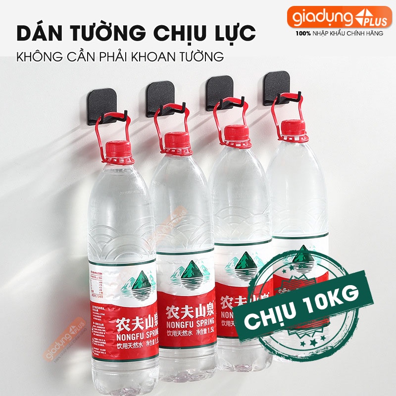 Móc dán inox LAZYDO dán tường siêu chịu lực, không cần khoan tường để treo đồ đa năng cho gia đình (LZ-0713) | BigBuy360 - bigbuy360.vn