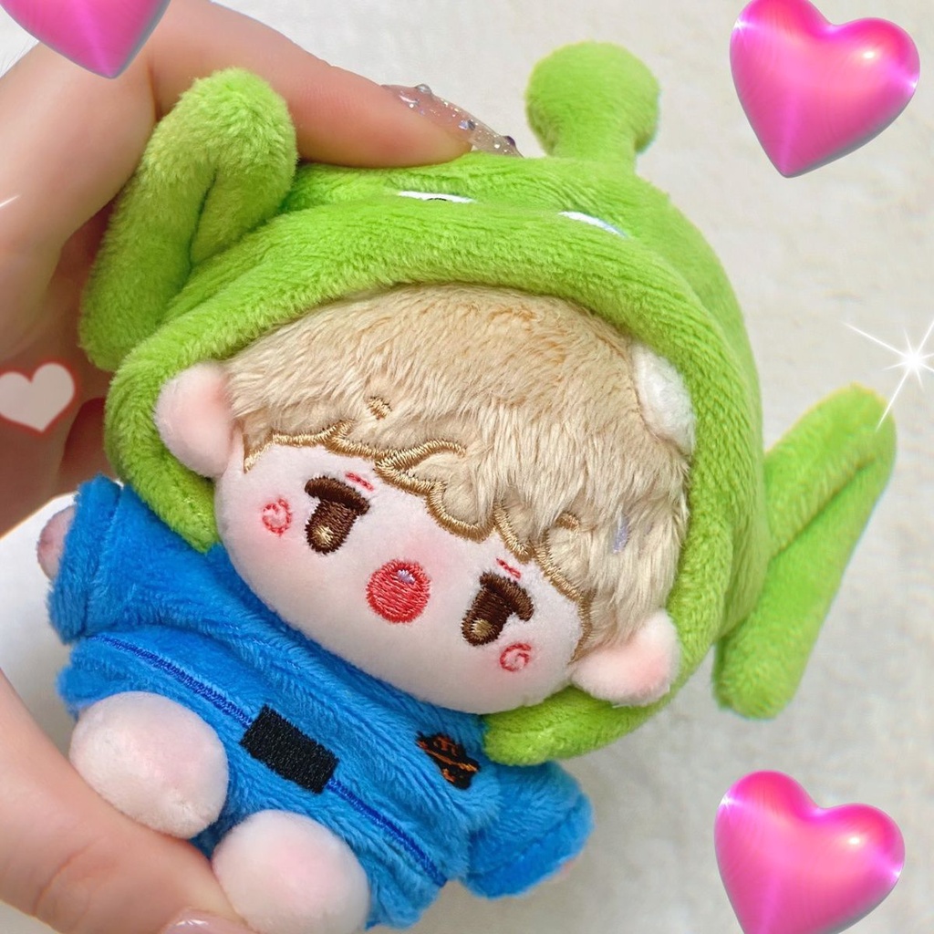 Búp Bê Nhồi Bông Cotton 10cm Đáng Yêu