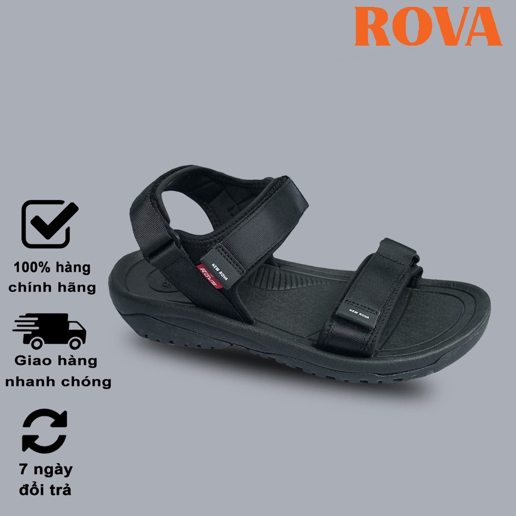 Giày Sandal Rova Nam 2 Quai Ngang