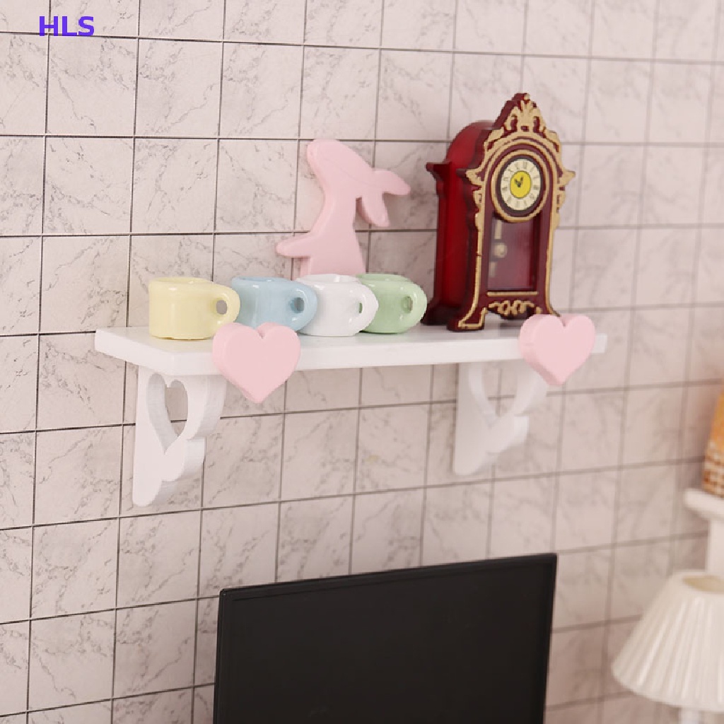 Mô Hình Kệ Treo Tường Trang Trí Nhà Búp Bê Tỉ Lệ 1: 12 DIY