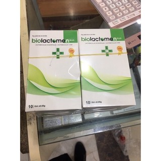 Men vi sinh Biolactomen mẫu mới (hộp 10 gói)
