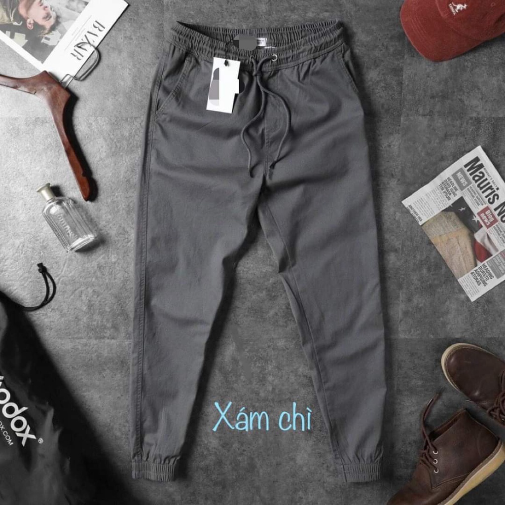 QUẦN JOGGER NAM KAKI CO GIÃN CAO CẤP XUẤT KHẨU