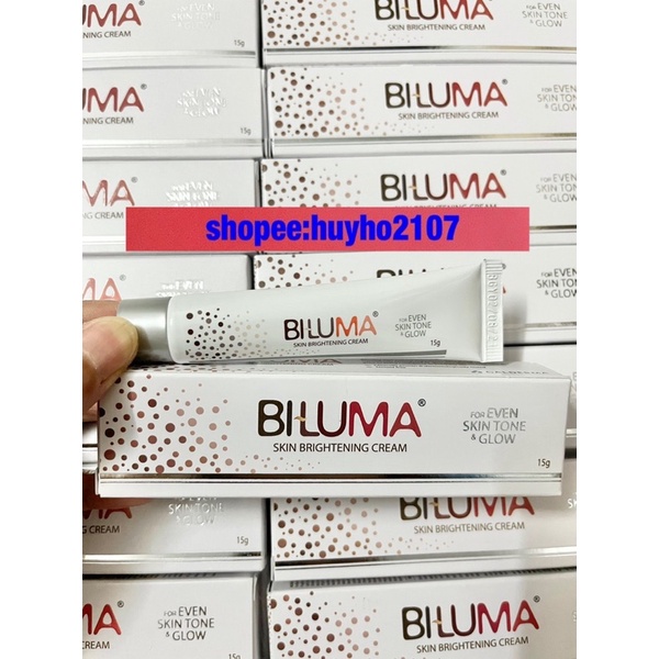 KEM BILUMA HỖ GIẢM THÂM NÁM TRẮNG SÁNG DA [15g]