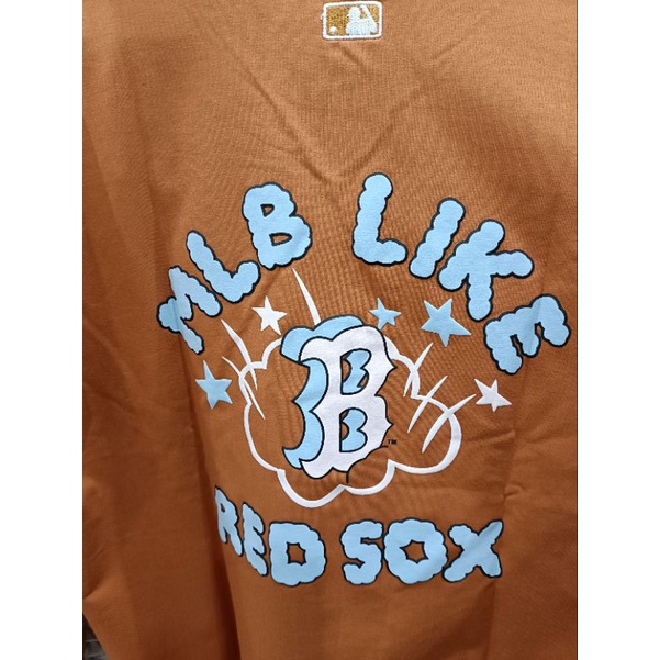 Áo nỉ chữ B MLB