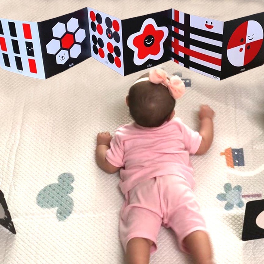 Bộ thẻ gấp kích thích thị giác phát triển giác quan cho bé Homedy Kids