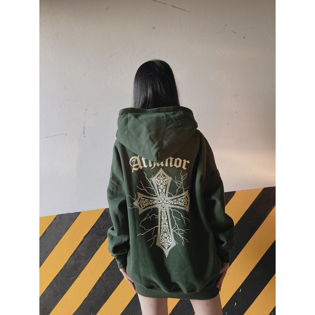 Áo nỉ bông hoodie ATHANOR yggenz shop , áo nỉ bông unisex nam nữ