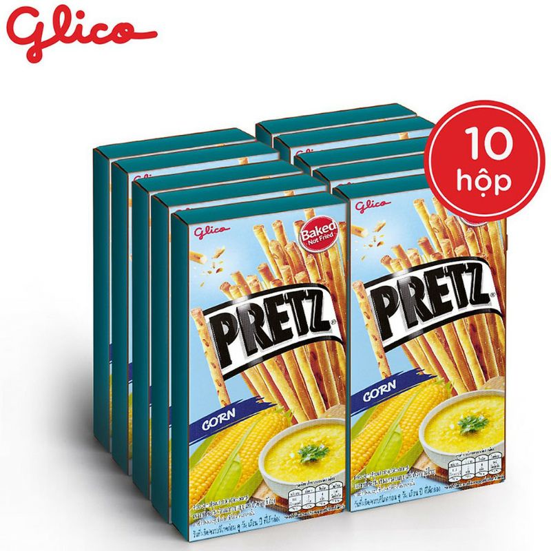 Bánh Snack Que Nướng Giòn GLICO PRETZ 31g