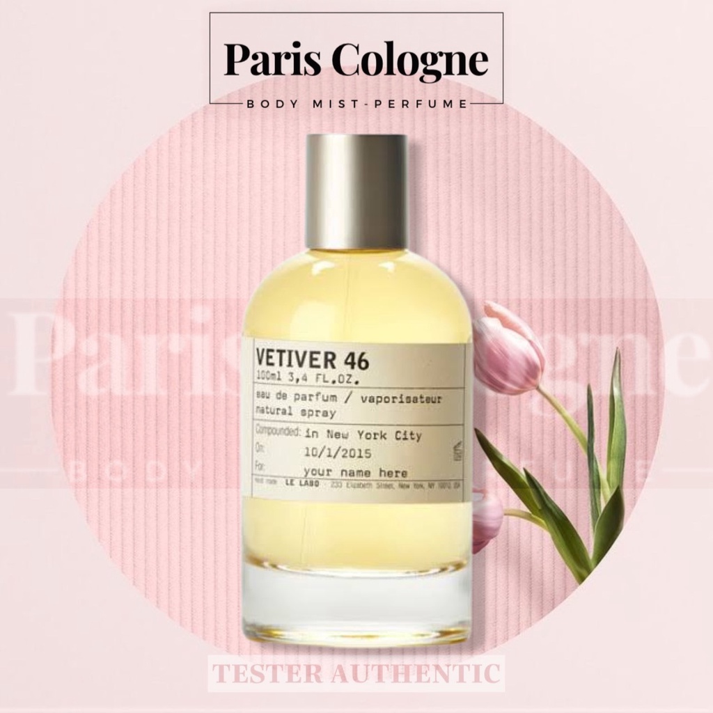 | 𝐏𝐀𝐑𝐈𝐒 𝐂𝐎𝐋𝐎𝐆𝐍𝐄 | l e l a b o - Vetiver 46 EDP | Nước hoa unisex