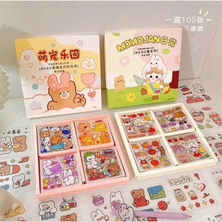 Vali mini cho búp bê doll 20cm [ + Sticker dán]