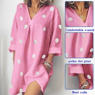 Đầm chấm bi thiết kế xinh xắn nữ tính