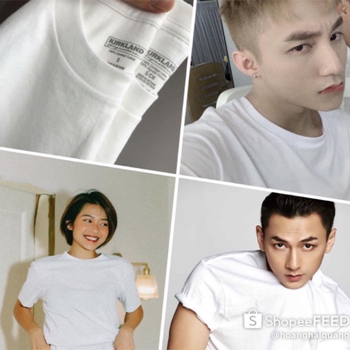 Áo thun trơn  Unisex Oversize  - Áo phông - Trắng, Đen,