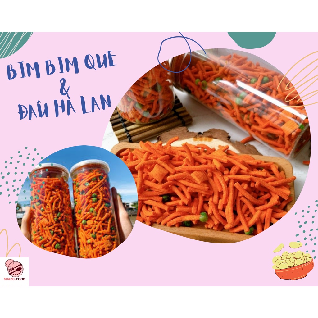 Bim bim que đậu hà lan
