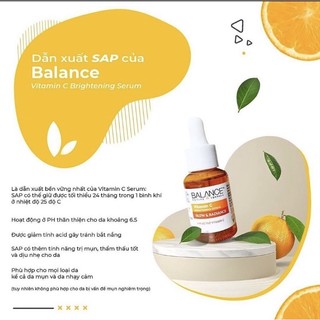 Tinh Chất Balance Active Formula Vitamin C Sáng Da 30ml