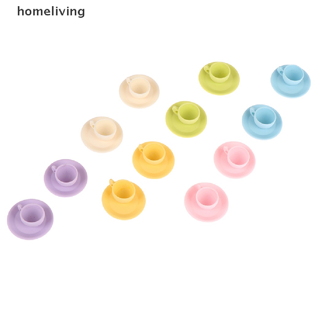 Set 2 Ly Cà Phê Mini Xinh Xắn Cho Nhà Búp Bê