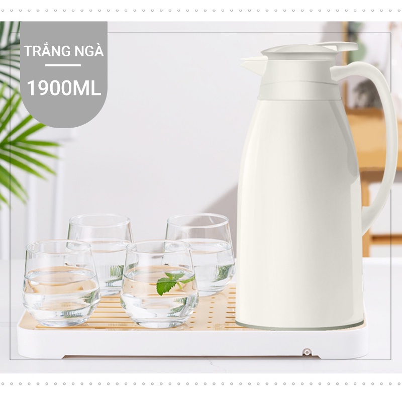 Bình Nước Giữ Nhiệt Dung Tích 1.9L