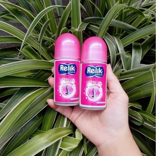 Lăn khử mùi Relik White & Beauty chai 50ml