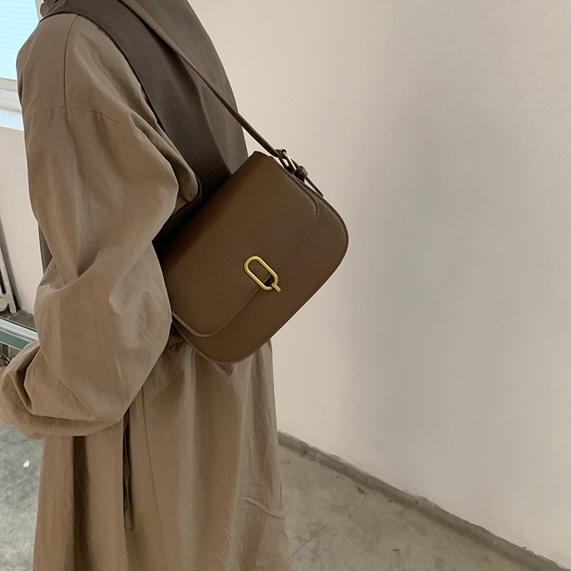Túi đeo chéo phong cách retro MM Bags túi kẹp nách hàng đẹp 3 lớp RTE61
