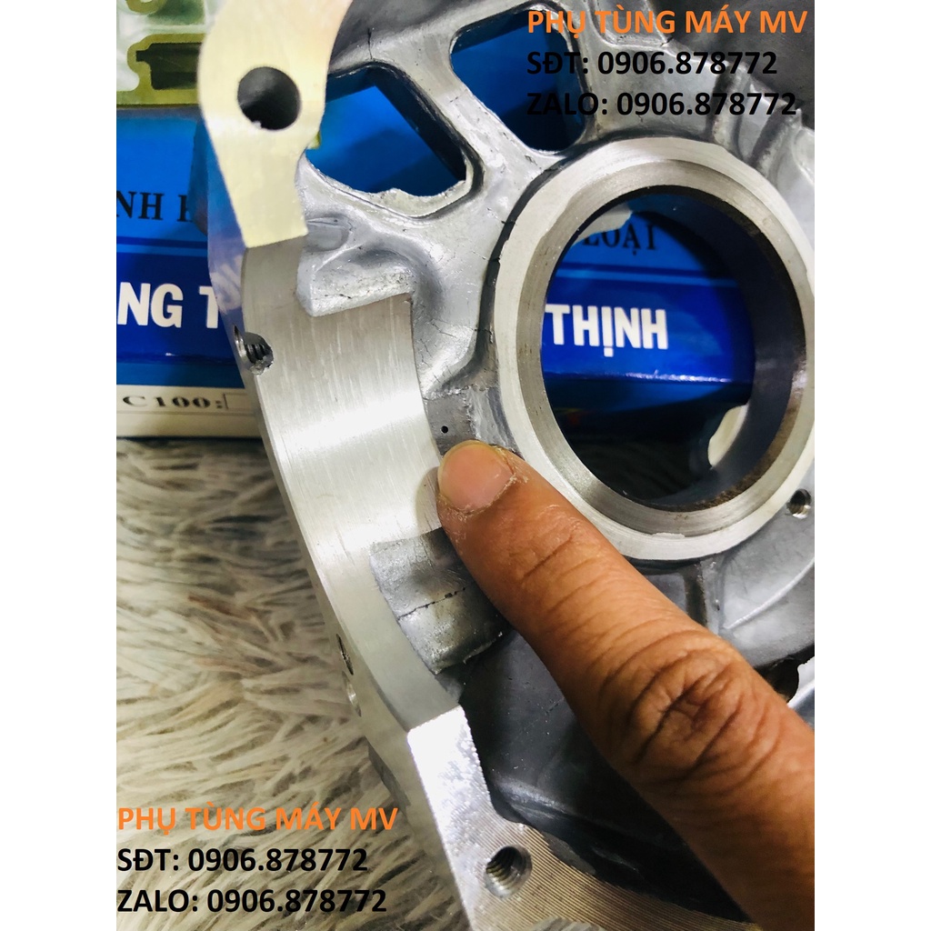 Lốc bơm nhớt rời 110 có lổ bơm phụ lên piston chóng lúp pê dành cho xe DREAM WAVE