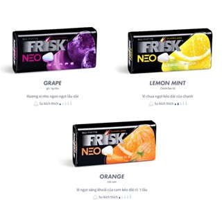 Kẹo ngậm hương dâu, táo, nho, chanh bạc hà Nhật Bản