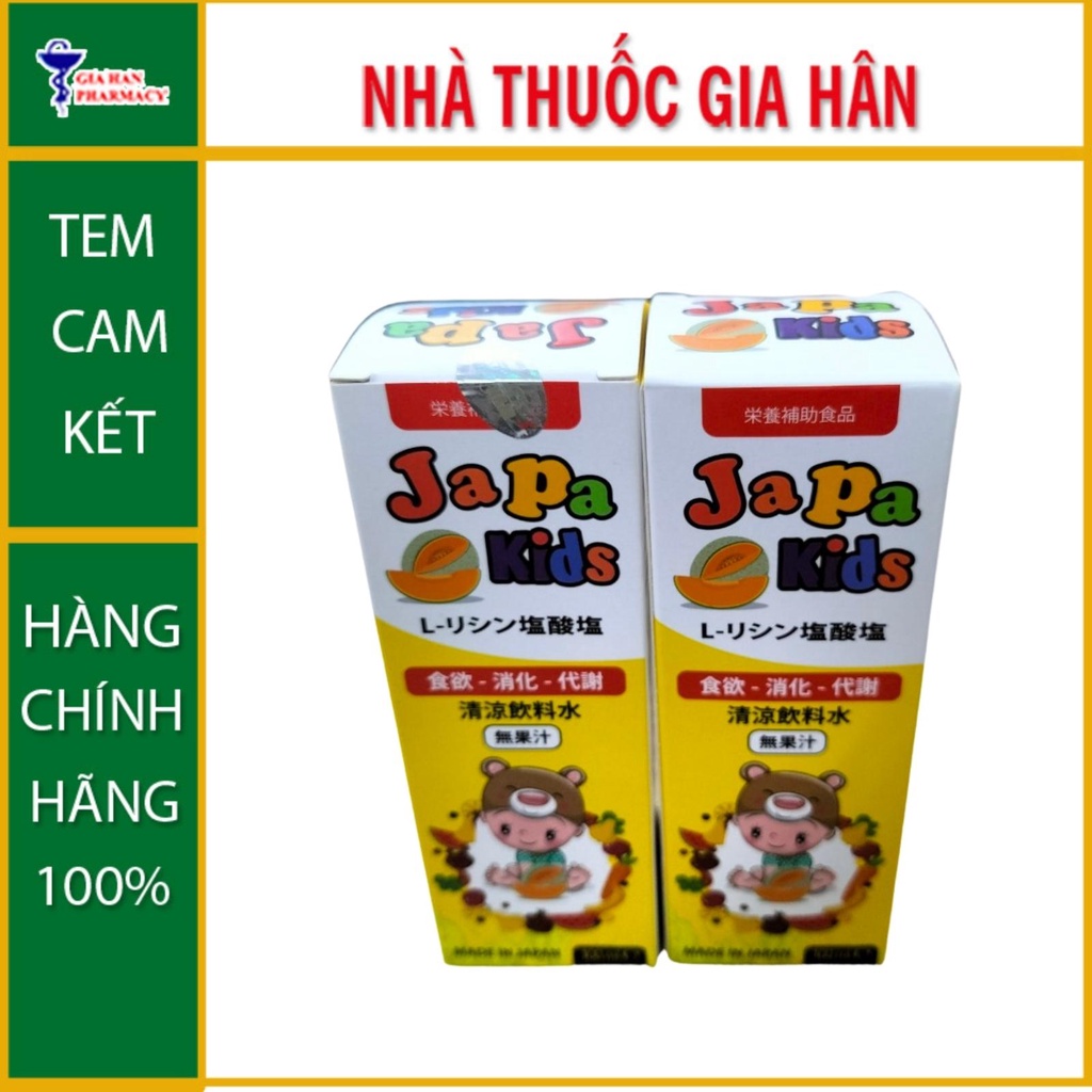 Japa Kids Hỗ Trợ Đường Tiêu Hóa, Giúp Ăn Ngon Miệng  - Gia Hân Pharmacy