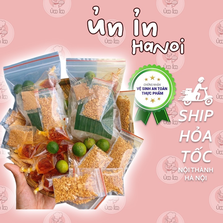 Bánh Tráng Phơi Sương Muối Hành Phi  Bánh Tráng Muối Ớt Túi Zip Siêu Hấp Dẫn