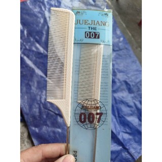 Lược hớt tóc cán nhọn inox 007 mã a13