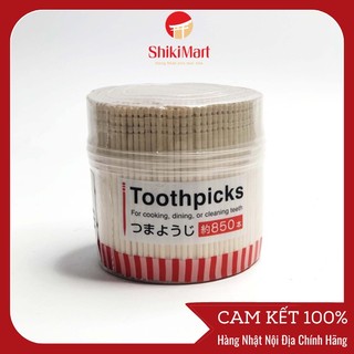 Hộp 850 tăm tre cao cấp Nhật Bản