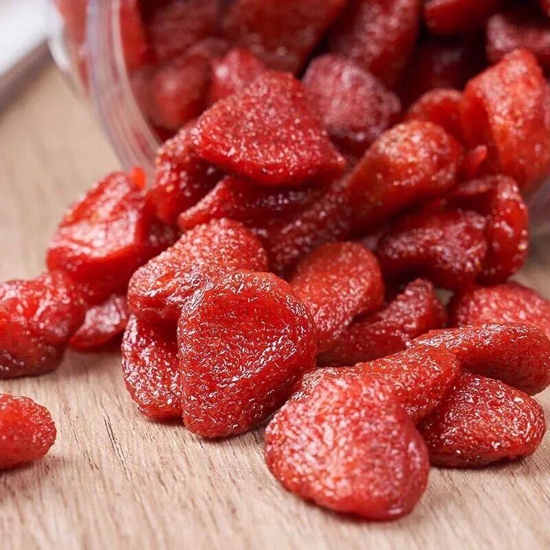 Hộp Hoa Quả Dâu Tây Sấy Dẻo 500g