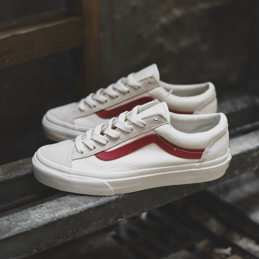 Giày Vans Style 36 Marshmallow Racing Red